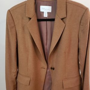 Nordstrom Tan Blazer..single button size M